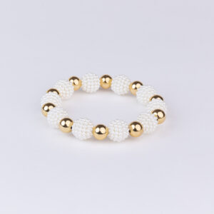 Ball Pearl Elastic Bracelet