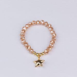 Star Puffed Crystal Bracelet